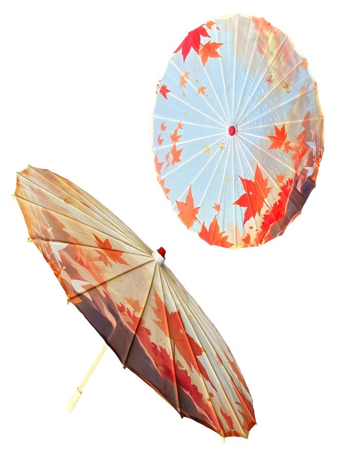 Kraptick Parasol Japanese Traditional Umbrella, Authentic Handmade, Quality Oiled Paper Material for Men/Women/Kids (MFP1092) - Image 1
